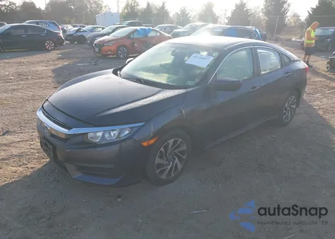 2017 Honda Civic Ex from USA, damaged, VIN 19XFC2F73HE036253